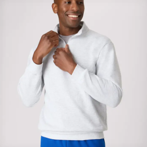 Hanes EcoSmart Men’s Fleece Quarter-Zip Pullover