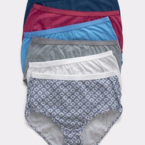 Hanes Ultimate Women's Breathable Brief Underwear, 6-Pack