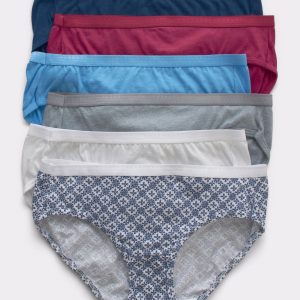 Hanes Ultimate Women's Breathable Hipster Underwear, 6-Pack