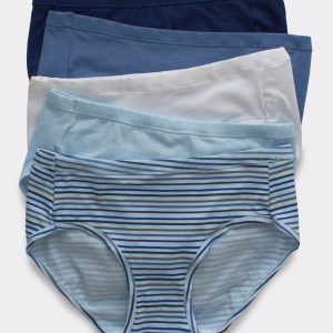 Hanes Ultimate ComfortSoft Women’s Hipster Underwear, 5-Pack
