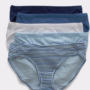 Hanes Ultimate ComfortSoft Women's Bikini Underwear, 5-Pack
