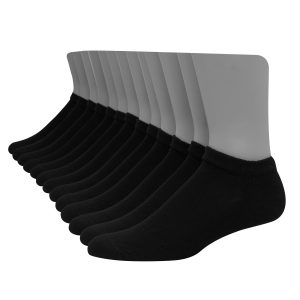 Hanes Ultimate Men's Low Cut Socks, 12-Pairs