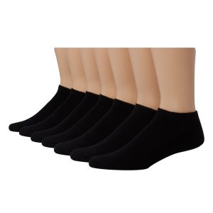 Hanes Men's Cushioned No Show Socks, X-Temp, 12-Pairs