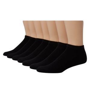 Hanes X-Temp Men's Cushioned Low Cut Socks, 12-Pairs