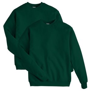 Hanes EcoSmart Men's Fleece Sweatshirt, Value 2-Pack (Big & Tall Sizes Available)