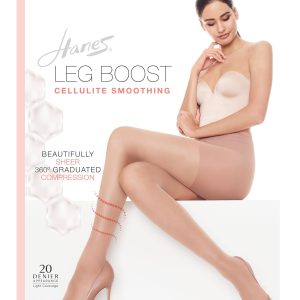Hanes Leg Boost Cellulite Smoothing Pantyhose