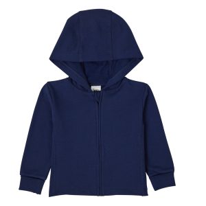 Hanes Pure Comfort Baby Lightweight French Terry Full-Zip Hoodie, Organic Cotton, Boys & Girls