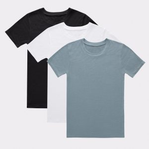 Hanes Originals Boys' SuperSoft T-Shirt, Assorted, 3-Pack