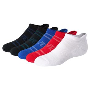 Hanes Moves Ultimate Boys' Seamless Stretch Heel Shield Socks, 6-Pairs