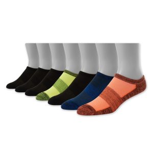 Hanes Boys' Performance No Show Socks, X-Temp, 6-Pairs