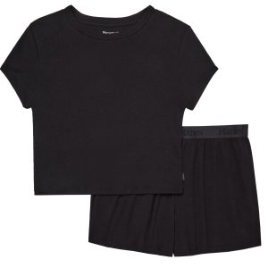 Originals 2-Piece Lounge Set, SuperSoft Cropped Baby Doll Tee & Sleep Shorts Loungewear Set