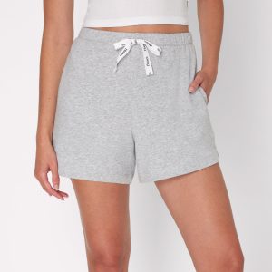 Hanes Originals Comfywear Women's French Terry Lounge Shorts, 4"