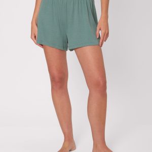 Hanes Originals Women’s SuperSoft Comfywear Rib Sleep Shorts