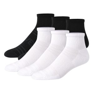 Hanes Moves Breathable Mesh Men’s Ankle Socks, Shoe Sizes 6-12, 6-Pairs
