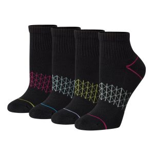 Hanes Absolute Comfort Women's Ankle Socks Pack, 4-Pairs