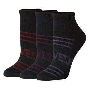 Hanes Moves Women’s Seamless Stretch Ankle Socks, 3 Pairs