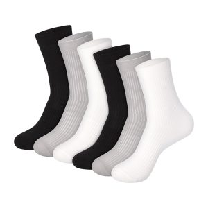 Hanes Originals Women’s SuperSoft Crew Socks, 6-Pairs