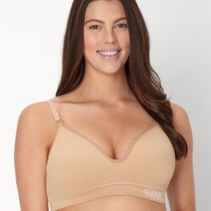 Hanes Maternity Women's Rib Nursing Bralette