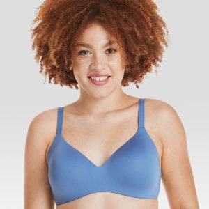 Hanes Women's Concealing Petals Wireless Bra with Convertible Straps