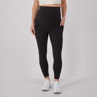 Hanes Maternity Women's Stretch & Recover 7/8 Leggings, 25" Inseam