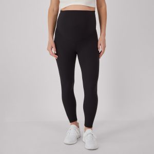 Hanes Maternity Women's Leak Protection 7/8 Leggings, 25" Inseam