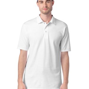 Hanes X-Temp Men's Performance Polo Shirt with Odor Control