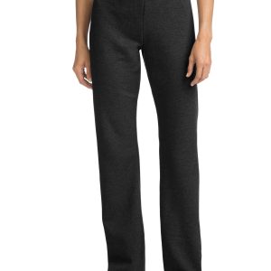 Hanes EcoSmart Women's Fleece Sweatpants with Open Bottom Legs, 28.5" (Petite Size)