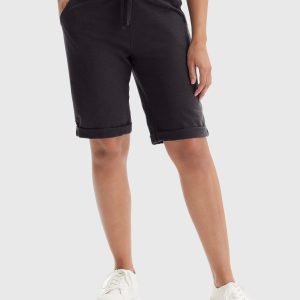 Hanes Women's French Terry Bermuda Shorts, 11"