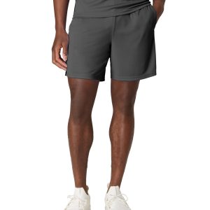 Hanes Men's Shorts, Cool DRI® 7" Color Blocked Short, Moisture Wicking + UPF 40, 5-Pack