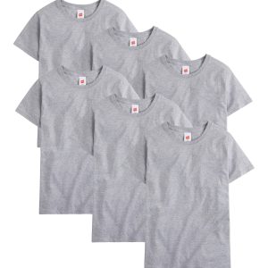 Hanes Essentials Men's Cotton T-Shirt, Value 6-Pack