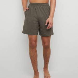 Hanes Essentials Men's Cotton Shorts With Pockets, 7.5"