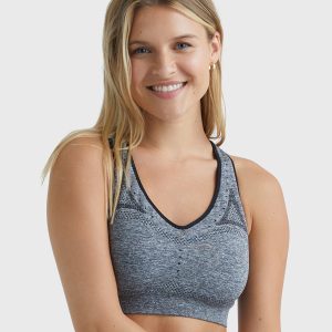 Hanes Sport Women's Seamless Racerback Sports Bra