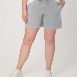 Hanes Women's Jersey Pocket Shorts, 7"