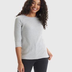 Hanes Women's Raglan Sleeve T-Shirt