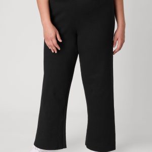 Hanes Just My Size EcoSmart Women's Fleece Sweatpants, Open Leg, 30.5" (Plus Size)