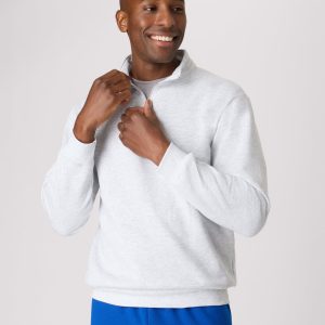 Hanes EcoSmart Men’s Fleece Quarter-Zip Pullover