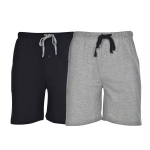 Hanes Men’s Pajama Shorts, 2-Pack, Cotton