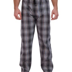 Hanes Men’s Pajama Pants, Woven Stretch Cotton
