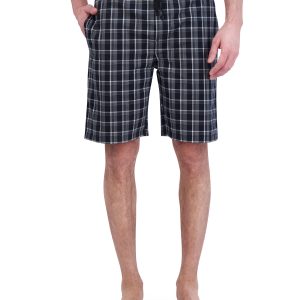Hanes Men’s Pajama Shorts, 2-Pack, Woven Stretch Cotton