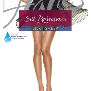 Hanes Silk Reflections Pantyhose with Reinforced Toe