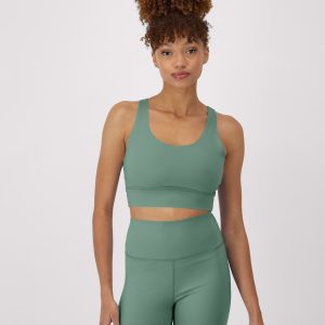 Hanes Moves Women's Crop Sports Bra, Racerback