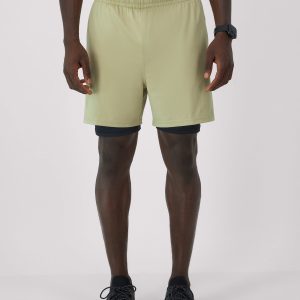 Hanes Moves Men's 2-in-1 Gym Shorts, 5" Inseam