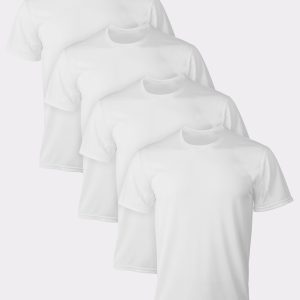 Hanes Ultimate Men's X-Temp Mesh Undershirt Pack, 4-Pack